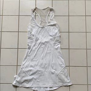 Lululemon white dress for tennis or around town.